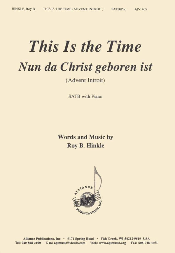 This Is the Time